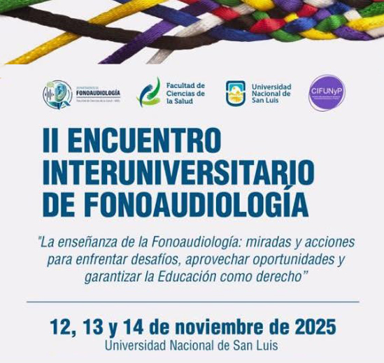 II Encuentro Interuniversitario de Fonoaudiología - San Luis