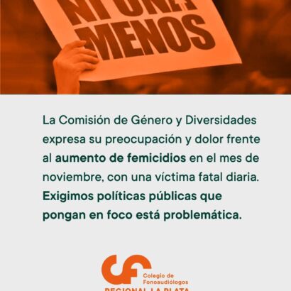Comunicado sobre el aumento de femicidios