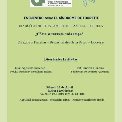 Encuentro sobre el Síndrome de Tourette