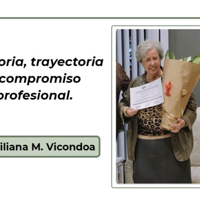 Se llevó a cabo el Conversatorio con la Lic. Liliana Vicondoa