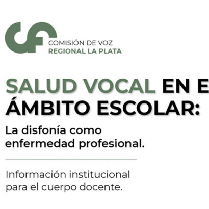 Salud Vocal en el Ámbito Escolar