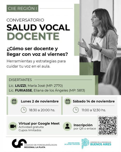salud vocal docente
